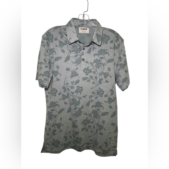 Linksoul New Men's Green Floral Polo Shirt Size Small NWT - Picture 3 of 7